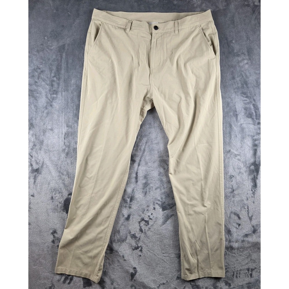 Free Fly Tradewind Khaki Pants Mens Sz 36x32(38) Stretch Lightweight Tech Casual